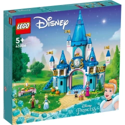 LEGO Disney Princess.  Zamek Kopciuszka i księcia z bajki 43206