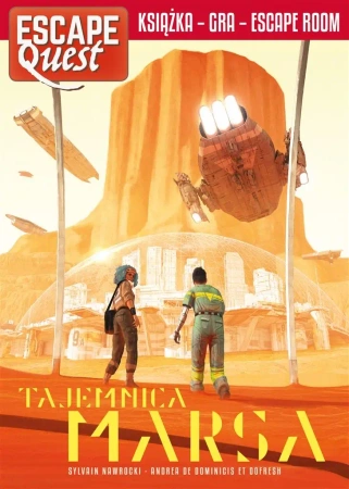 Escape Quest.Tajemnica Marsa. Książka do gry - Sylvain Nawrocki, Agata Cieślak