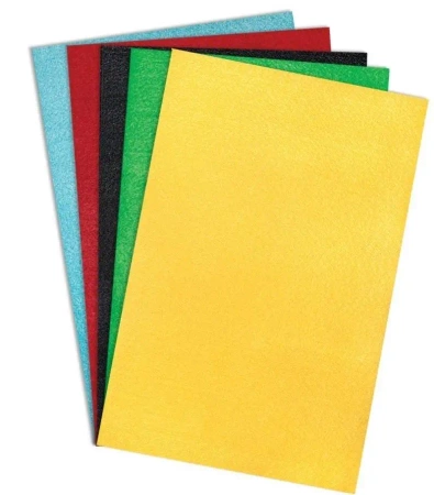Filc poliestrowy A4 basic 5szt - Dalprint