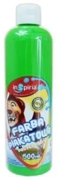 Farba plakatowa zielona 500ml - InSpiria
