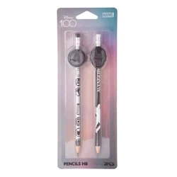 Ołówki z gumową nakładką 2 szt. Disney 100 wzór 2