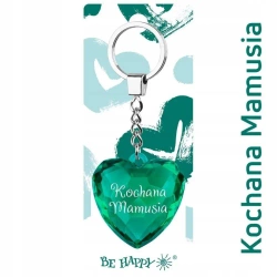 Brelok Serce Kochana Mamusia - Be-Happy Gifts