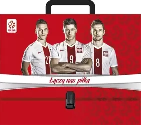 Teczka z rączką A4 twarda PZPN ASTRA - ASTRA papiernicze