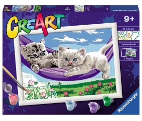 CreArt dla dzieci: Kocięta w hamaku - Ravensburger