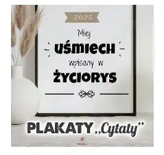 Kalendarz 2025 wieloplanszowy Plakaty-cytaty - Artsezon