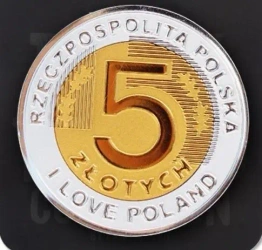 Magnes I love Poland Polska ILP-MAG-B-PL-44 - Pan Dragon