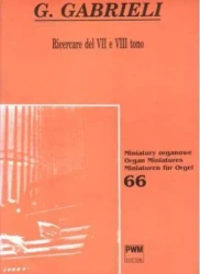 Ricercare del VII e VIII tono - Giovanni Gabrieli