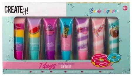 Słodki błyszczyk 7szt CREATE IT! - Canenco