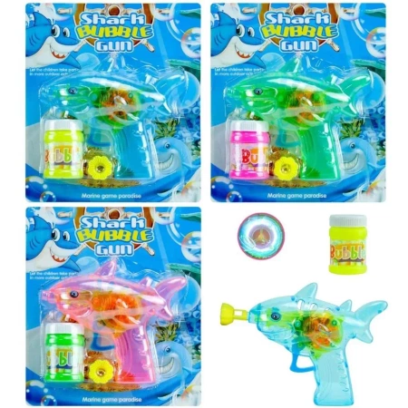 Pistolet na bańki rekin MIX - Trifox