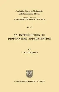 Diophant Approx - Cassels J. W. S.