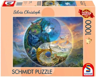 Puzzle PQ 1000 Wszędzie góry - Schmidt