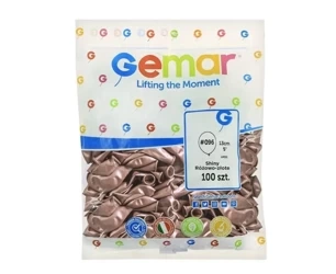 Balony chromowane różowo-złote 13cm 100szt - Godan