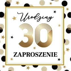 Zaproszenie Urodziny (10szt) - Armin Style