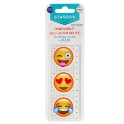 Zakładka indeksująca Emoticon z linijką - Starpak
