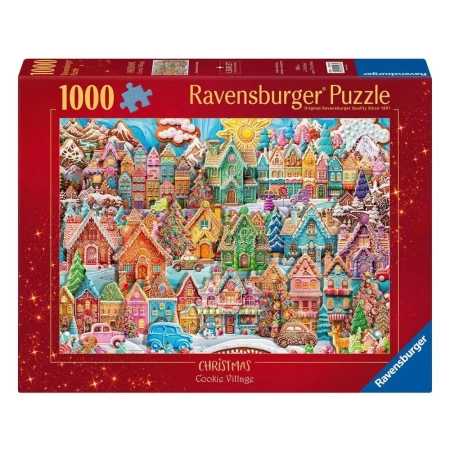 Puzzle 1000 Ciasteczkowe święta - Ravensburger