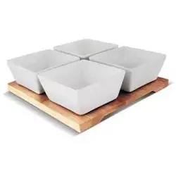 LT9018 ZESTAW DIP 4SZT. BAMBOO LAMART