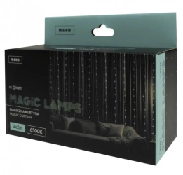 Magiczna kurtyna 400led 3mx2m 6500K,DC5V - Eco Light