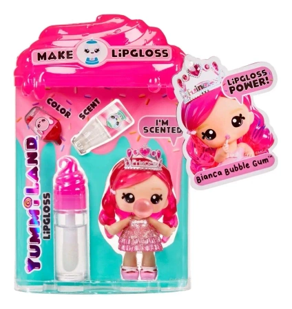 Yummiland Lipgloss Doll- Bianca Bubblegum - MGA