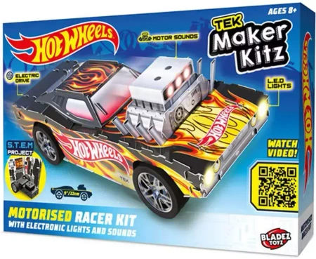 Bladez toyz. Hot Wheels. Samochód Dodge ze światłem i dźwiękiem