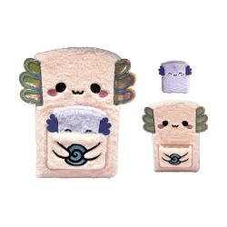 Notes pluszowy z etui i notesem mini Axalotl MEMO131 - PUCKATOR EUROPEAN DISTRIBUTION CENTRE