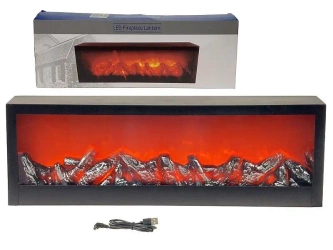 Lampka kominek LED na USB - ADAR