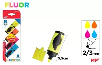 Zakreślacz fluorescencyjny mini 4 kolory - MP Main Paper