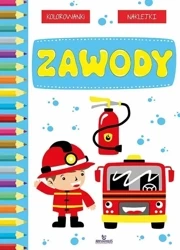 Kolorowanka. Zawody - praca zbiorowa