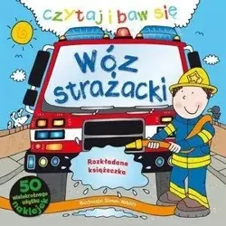 Czytaj i baw się. Wóz strażacki - Simon Abbott (ilustr.)