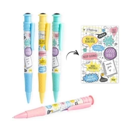 Długopis XL motywacyjny mix kolorów - TRENDHAUS