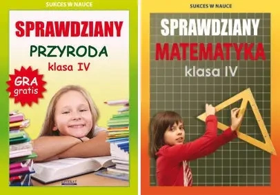 SPRAWDZIANY Klasa 4 Matematyka i przyroda - niezbędne informacje! - Agnieszka Figat-Jeziorska