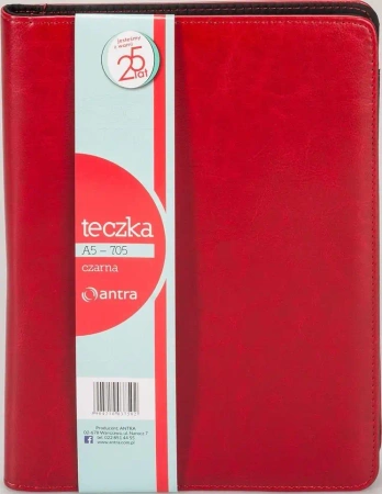 Teczka A5 705 czerwona - Antra