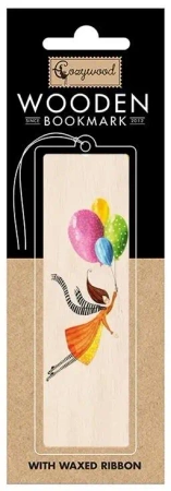 Zakładka drewniana Balony - Cozywood