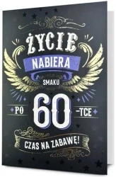 Karnet B6 Urodziny 60 - Pan Dragon