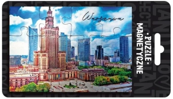 Magnes puzzle Warszawa ILP-MAG-PUZZ-WAR-02 - Pan Dragon