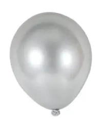 Balony mini Celebrate! srebrne 13cm 8szt - Arpex