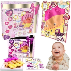 Zestaw do wykonania odcisku dziewczynka - Lovin