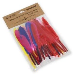 Piórka lotki mix 10-15cm 50szt - Penword