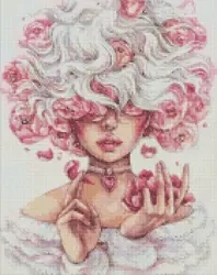 Diamentowa mozaika - Tajemniczy 40x50cm - Ideyka