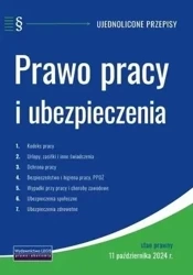 Prawo pracy i ubezpieczenia ujednolicone przepisy - praca zbiorowa