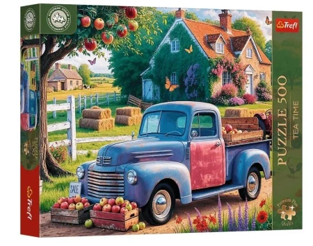 Puzzle 500 Tea Time: Samochód farmera TREFL