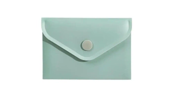 Teczka koperta A7 PP zieleń morandi - Biurfol