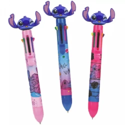 Długopis żelowy 8-kolorowy Stitch 1szt.mix - PATIO