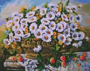 Diamentowa mozaika - Martwa natura 40x50cm - Ideyka