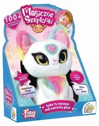Maskotka interaktywna Magic Whispers Magiczne szeptanki Kicia biała - Cobi