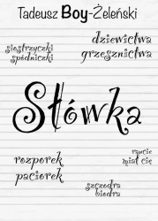 eBook Słówka - Tadeusz Boy-Żeleński mobi epub - 2013