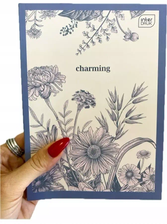 Brulion W Oprawie Półtwardej A5 80 Kratka 70 g Hybrid Interdruk