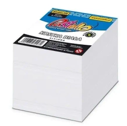 Kostka klejona ECO 85x85x70mm biała - Alfa Pastello