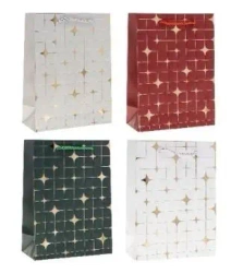 Torebka ozdobna 18x23x8cm MIX - Rozette