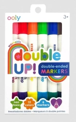 Dwustronne Flamastry Double Up 6 kolorów - ooly