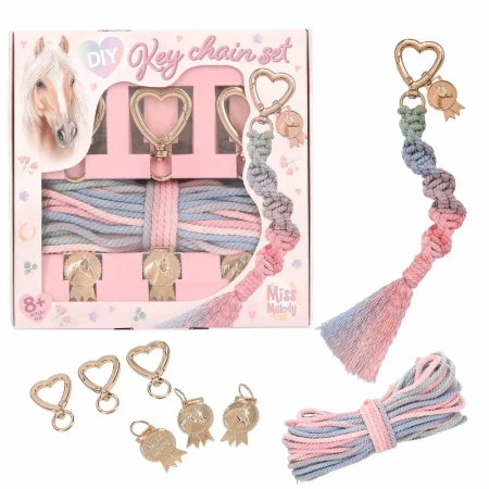 Zestaw do robienia breloczków DIY Miss Melody 13184A - DEPESCHE